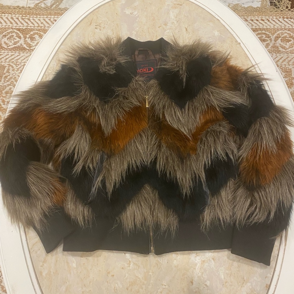 Yoki faux fur jacket